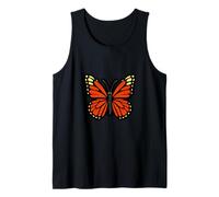 Mariposa Monarca Vector Arte Diseño Camiseta sin Mangas