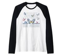 Mariposa Muslos Paciencia Gen Zer Big Sis Novia Esposa Camiseta Manga Raglan