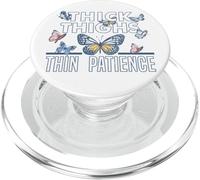 Mariposa Muslos Paciencia Gen Zer Big Sis Novia Esposa PopSockets PopGrip para MagSafe