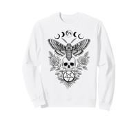 Mariposa Nocturna Pentagrama Ocultismo Diseño místico Sudadera