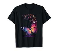 Mariposa Notas musicales Mariposas Lepidopterólogo Músico Camiseta