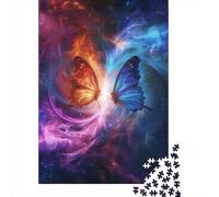 Mariposa Puzzles Imposible,desafío for Adults Colorido soñador Juego Educativo 1000 Piezas Obra De Arte De Juego De para Adultos Y Niños A Partir De 12 Años 1000pcs (75x50cm)