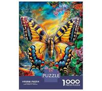 Mariposa Rompecabezas 1000 Piezas para Adultos Y Niños, Puzzle Entretenimiento Creativo En Familia 70x50cm/1000pcs