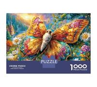 Mariposa Rompecabezas 1000 Piezas, Puzzles Imposible, De Juego De para Adultos Y Niños A Partir De 14 Años 70x50cm/1000pcs