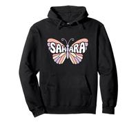 Mariposa Sahara - Personalizado Lindo Nombre Palabra Arte Sudadera con Capucha