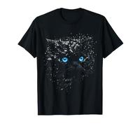 Mariposa Scottish Fold Cat Blue Eyes Art Camiseta