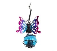 Mariposa Solar Linternas Al Aire Libre Impermeable Colgante Jardín Luz IP44 Metal Decoración 13.5cm