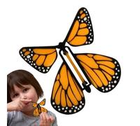 Mariposas A Dar Cuerda,Mariposa Voladora con Cuerda Manual - Propulsado por Goma Elástica para Fiestas de Bodas, Niños y Adultos, Experimentos Científicos y Tarjetas de Felicitación