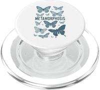 Mariposas Azul Vintage Naturaleza Fairycore Metamorfosis PopSockets PopGrip para MagSafe