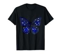 Mariposas azules Arte Jardín Hermosas Maripos Camiseta