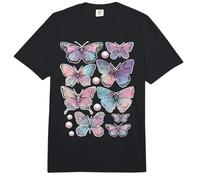 Mariposas Coloridas Dreamy Art y2k 2000s Pastel Estética Comfort Colors Adult Heavyweight T-Shirt