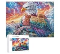 Mariposas Coloridas Entre Flores en Flor Puzzle 500 Piezas para Familia Actividad De Grupo Cooperación Familiar Regalo para Reunión 500 PCS