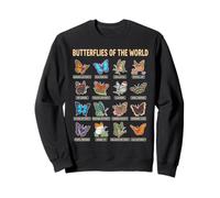 Mariposas del Mundo Guía Educativa Naturaleza Sudadera