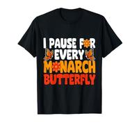 Mariposas Diseño Gráfico Naranja Monarca Mariposa Camiseta