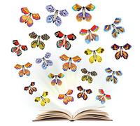 Mariposas Mágicas Voladoras, Tarjeta Mágica Mariposa, 20pcs Mariposas Voladoras, Magic Flying Butterfly, para Regalos de Cumpleaños, Educación Infantil, Regalos Sorpresa (10 Colores)