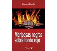 Mariposas Negras Sobre Fondo Rojo