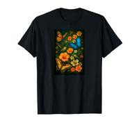 Mariposas polinizadoras, Abejas, colibríes Entre Flores Camiseta
