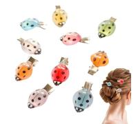 Mariquita Clips | Mariquitas 10 piezas,Decorativo Resplandor En La Oscuridad Accesorios De Pelo Para Mujeres Niñas Niños Ropa Fiesta Escuela Al Aire Libre Fecha