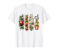 Mariquita Jardín Herramientas Margarita Flores Naturaleza Amante Camiseta