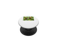 Mariquita Pulgón Insecto Beneficioso Jardín Permacultura PopSockets PopGrip Adhesivo