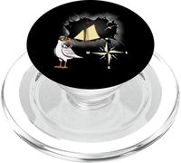 Maritim Gaviotas Gaviota Moin Velero Brújula Barco de envío PopSockets PopGrip para MagSafe