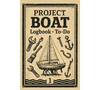 Maritime To-Do Planner for Sailboat Renovation, Maintenance & Repair Tracking: Boat Refit Logbook - Project Boat
