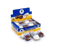 Maritoñi Pack Surtido de 20 Unidades | Dulces Tradicionales de Granada con 10 Clásicas de Cabello de Ángel y 10 ChocoToñis con Cobertura de Chocolate | Formato Familiar Variado