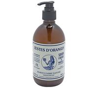 “Marius Fabre Nature”: Jabón líquido de naranja con aceites 100% esenciales, dispensador de 500 ml