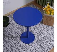 MARIYCH Mesa de Bar Redonda Industrial, Mesa de Bar de bistró con Tablero de Metal y Base Estable, Mesa Auxiliar Circular Alta para cócteles, Mesa de Comedor para Oficina en casa (40 x 40 x 72 cm)