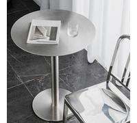 MARIYCH Mesa de Bar Redonda para Pub, Mesa de Bar Alta para bistró, Mesa de Comedor Circular Alta para Exteriores, cócteles, Patios (60 x 60 x 75 cm)