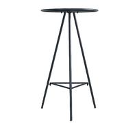 MARIYCH Mesas de Bar de Metal Negro, Altura de mostrador: 105 cm. Ideal para cócteles, cocinas, desayunos, Bares, Pubs, cafeterías y Apartamentos.