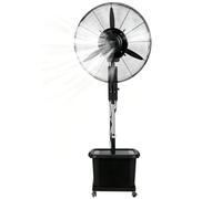MARIYCH Ventilador Nebulizador con 3 Velocidades, Depósito 42L Industrial Altura Ajustable para Dormitorio/Salón/Oficina (75CM)