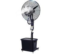MARIYCH Ventilador Nebulizador de Pedestal con Depósito de 42L, 3 Velocidades de Viento, Altura Regulable, for Terraza, Jardín, Garaje y Almacén(75cm/29.5in)