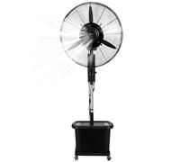 MARIYCH Ventilador Nebulizador de Pie industrial for dormitorio, ventilador de valor de niebla ajustable con 3 velocidades for exterior del hogar, dormitorio, patio trasero(Diameter 81cm)