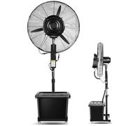 MARIYCH Ventilador Nebulizador Industrial con Depósito 42L | Altura Ajustable, 3 Velocidades para Hogar, Oficina o Dormitorio (29.5in)
