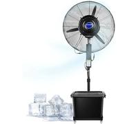 MARIYCH Ventilador nebulizador industrial oscilante de pedestal