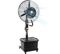 MARIYCH Ventilador Nebulizador para Dormitorio/Oficina, Ventilador Industrial con Depósito de 11 Galones, 3 Velocidades, Altura Ajustable (75CM)