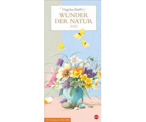 Marjolein Bastin: Wonders der Natur Calendario 2025: Calendario de pared con dibujo detallado. Agenda 2025 ilustrada con cariño para registrar y planificar.