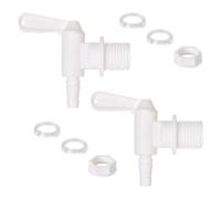 Marjoramy 2 Piezas Embotellado Grifo De Cubo De Cerveza,Grifo para Cubo De Cerveza,Plástico Grifo De Cubo En Casa Grifo,para Cubo De Fermentación,Cerveza Casera Elaboración De Vino Cerveza