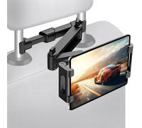 Marjoramy Soporte Tablet Coche,360°Rotación, Soportes Movil Coches Asiento Trasero, Soporte Tablets Reposacabezas Coche,Soportes Extensible,para 4.7 A 12.9" Móvil Y Tablet