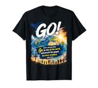 Mark 16:15 Go Into All The World and Preach The Gospel Camiseta