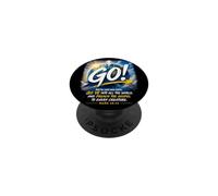 Mark 16:15 Go Into All The World and Preach The Gospel PopSockets PopGrip Adhesivo