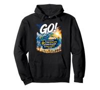 Mark 16:15 Go Into All The World and Preach The Gospel Sudadera con Capucha