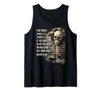 Mark 8:36 What Shall if Profit - Eternity Verse Warning Camiseta sin Mangas