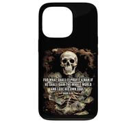 Mark 8:36 What Shall if Profit - Eternity Verse Warning Carcasa para iPhone 13 Pro
