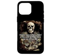 Mark 8:36 What Shall if Profit - Eternity Verse Warning Carcasa para iPhone 16 Pro MAX