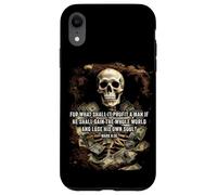 Mark 8:36 What Shall if Profit - Eternity Verse Warning Carcasa para iPhone XR