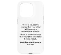 Mark 9:42 - Get Your Children Back Into Church Exhortation Carcasa para iPhone 15 Pro