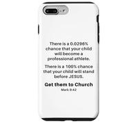 Mark 9:42 - Get Your Children Back Into Church Exhortation Carcasa para iPhone 7 Plus/8 Plus