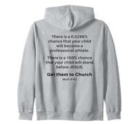 Mark 9:42 - Get Your Children Back Into Church Exhortation Sudadera con Capucha